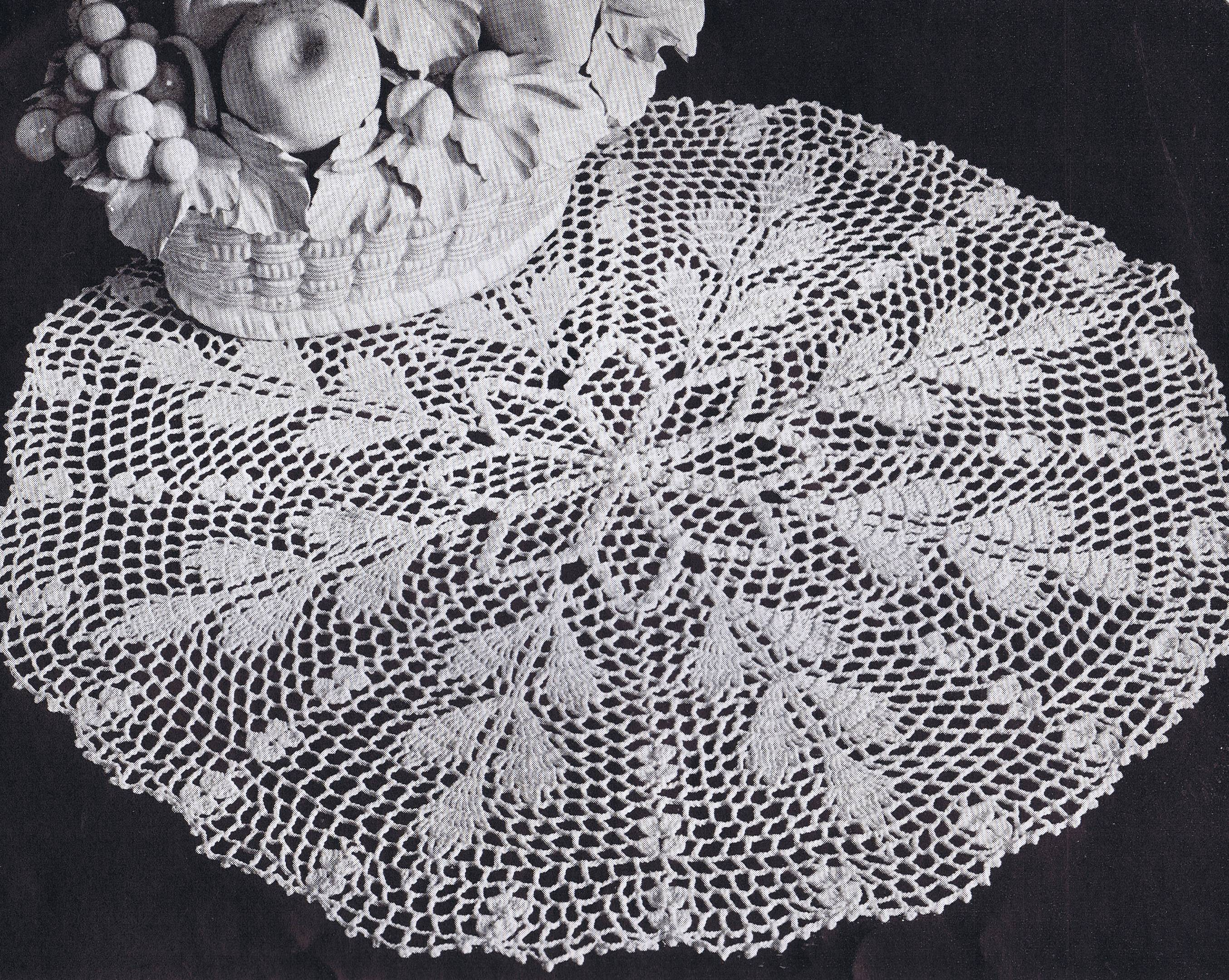 Crochet Doily Patterns Autumn Wheat Crochet Doily Vintage Patterns Dazespast Blog