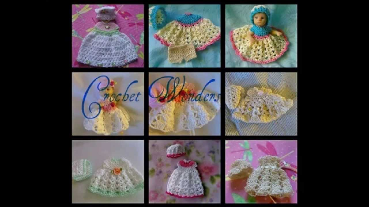 Crochet Doll Clothes Patterns Thread Crochet Doll Clothes Youtube