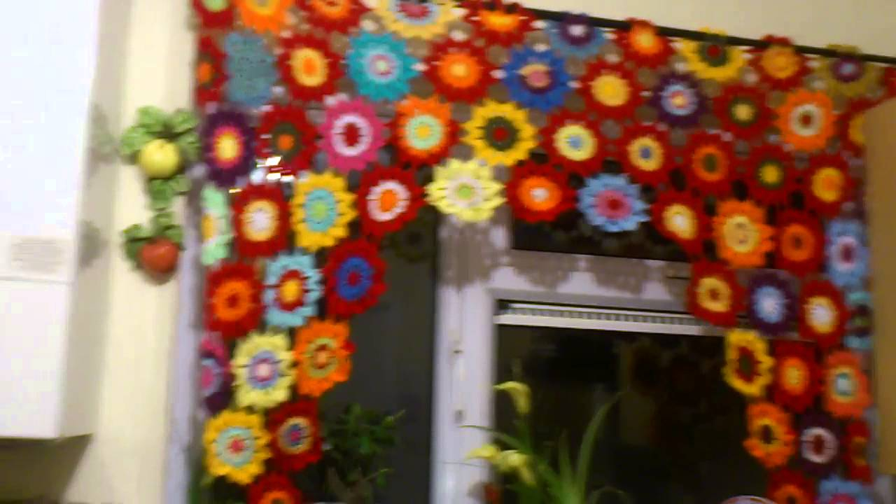 Crochet Door Curtain Pattern Crochet Curtains Youtube