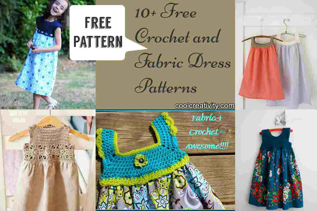Crochet Dress Pattern Free 10 Free Crochet And Fabric Dress Patterns