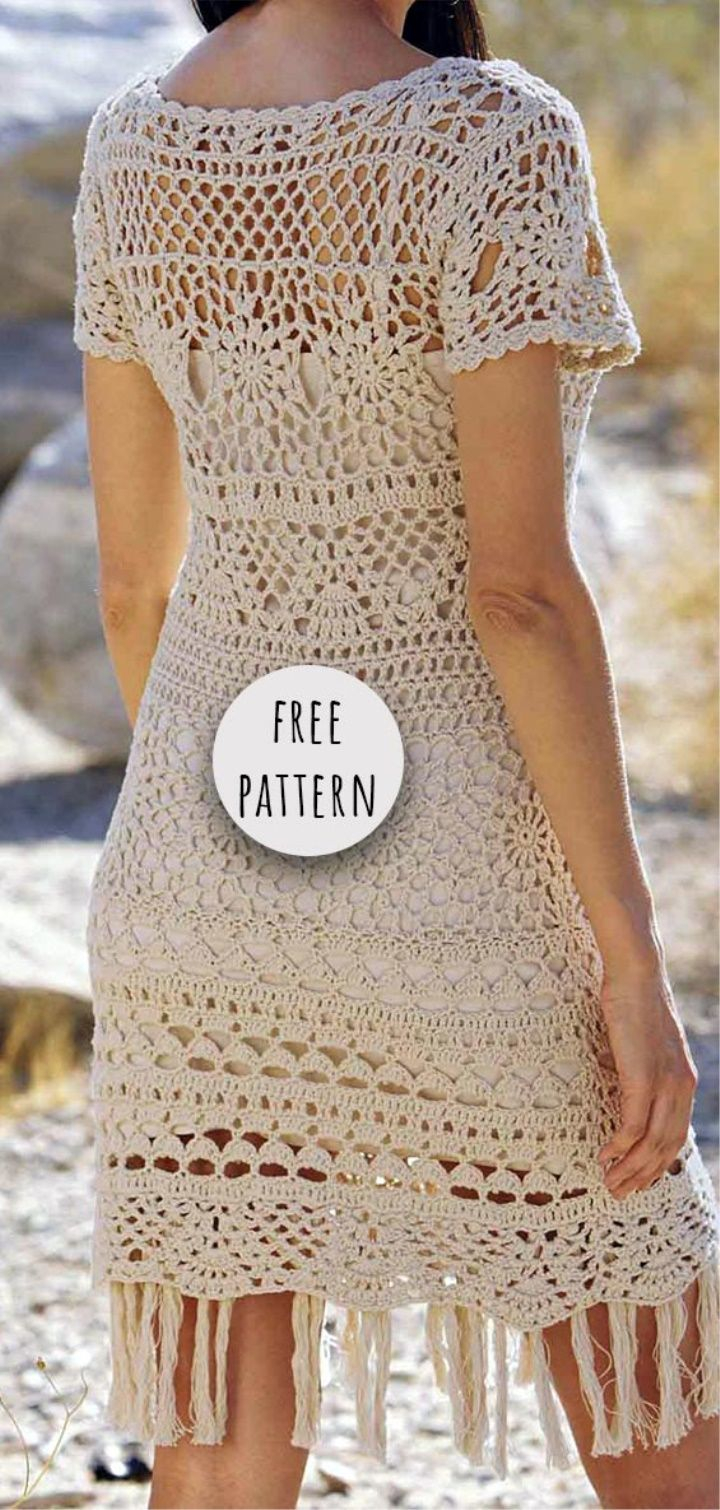 Crochet Dress Pattern Free Crochet Summer Dress Free Pattern Dress 33 Crochet Crochet