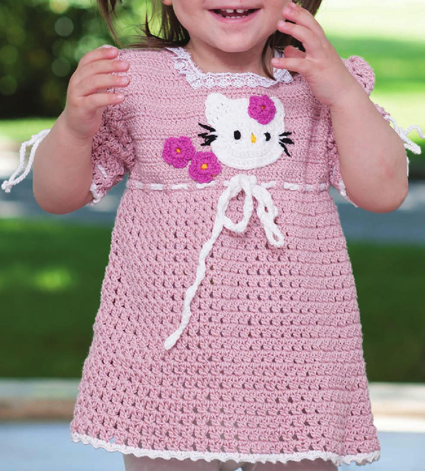 Crochet Dress Pattern Free Little Girl Dress Crochet Pattern Free
