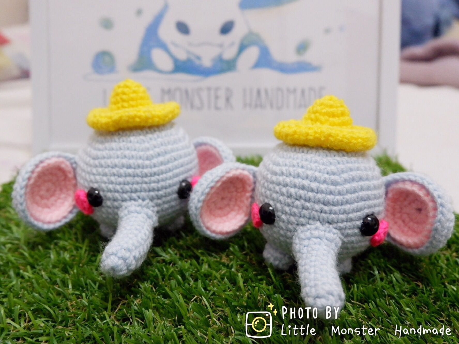 Crochet Dumbo Pattern Crochet Disney Tsum Tsum Dumbo Crochet Pinterest Crochet