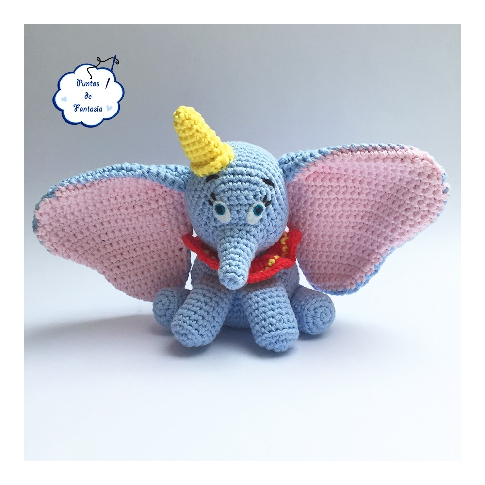 Crochet Dumbo Pattern Dumbo Amigurumi