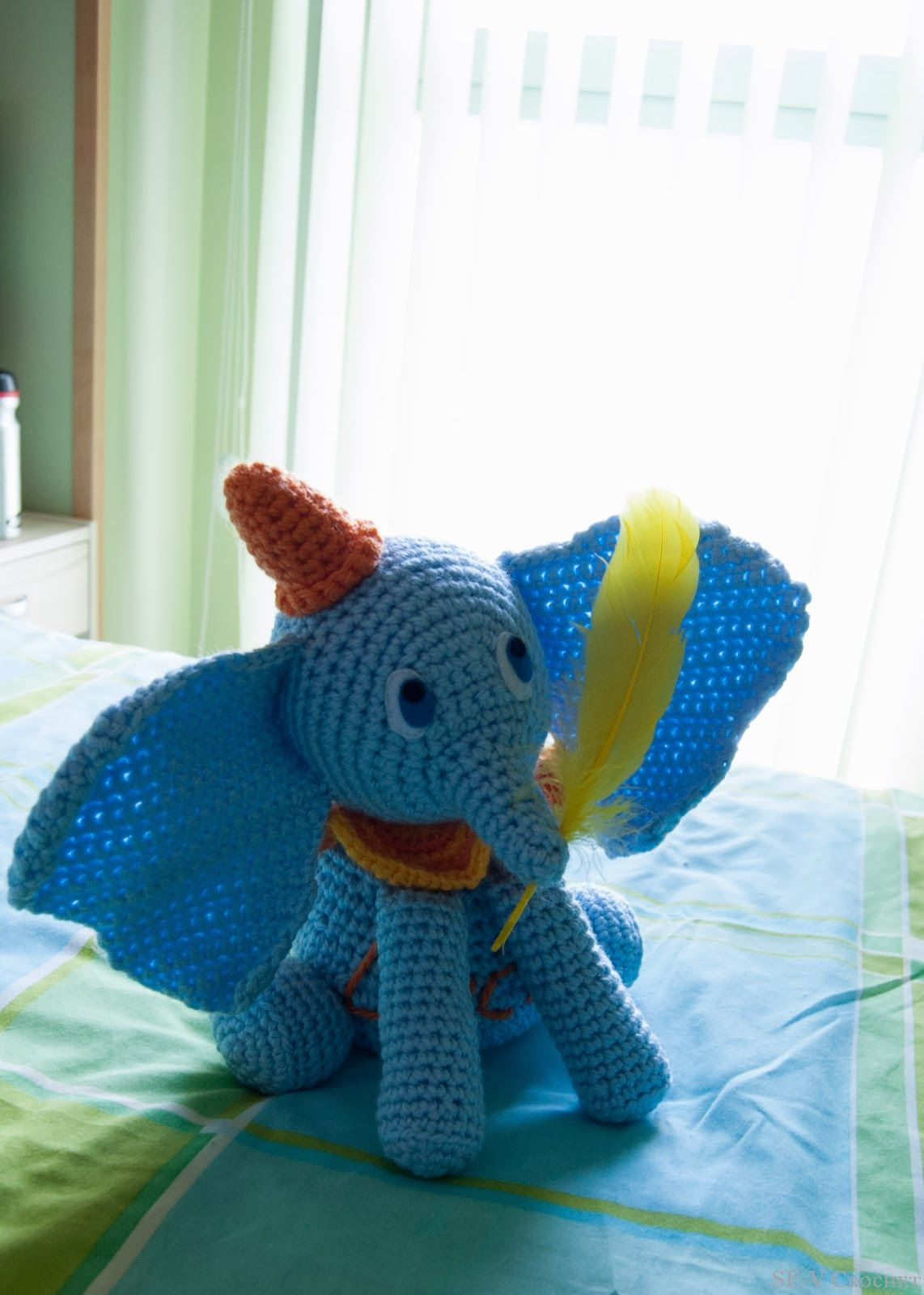 Crochet Dumbo Pattern Elefante Dumbo Amigurumi Crochet Projects Dumbo The Elephant