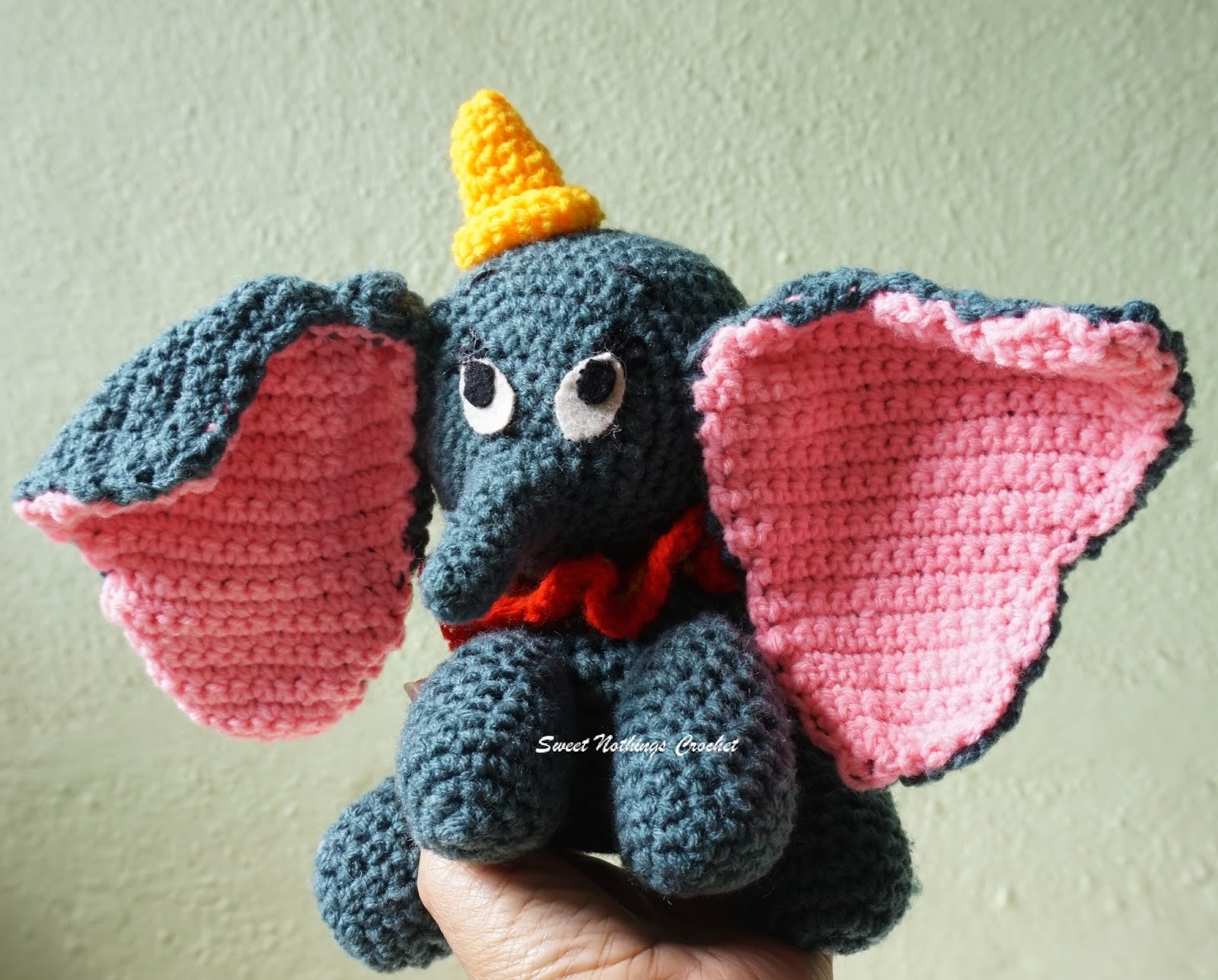 Crochet Dumbo Pattern Sweet Nothings Crochet Mr Big Ears