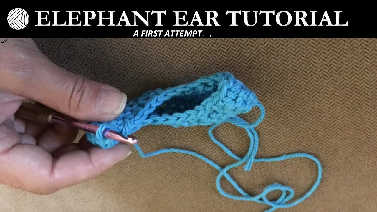 Crochet Elephant Pillow Pattern Elephant Ear Crochet Tutorial Youtube