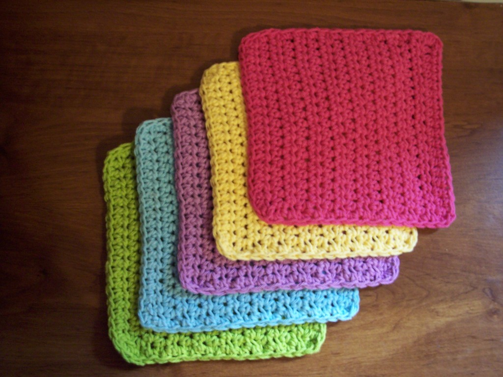 Crochet Face Washer Pattern Simple And Practical Dish Cloth Crochet Pattern Stitch11