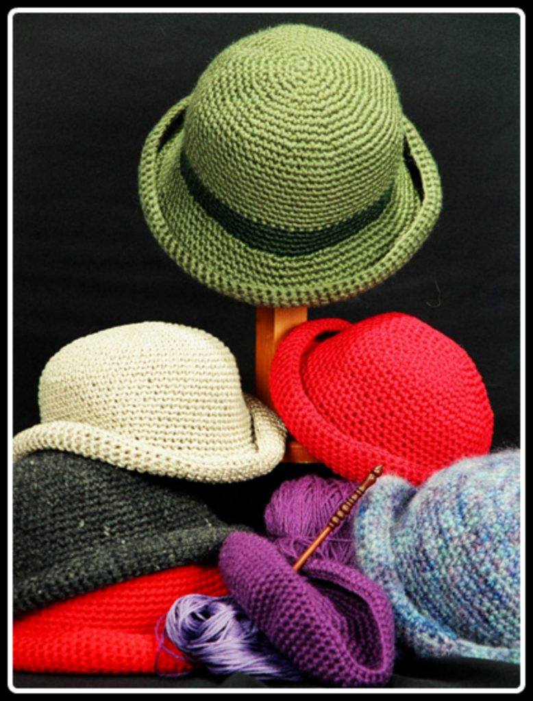 Crochet Fedora Pattern Easy Crocheted Hat Patterns For Women