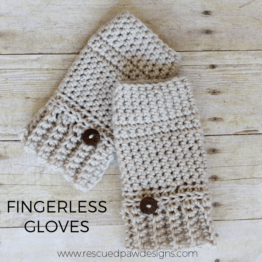 Crochet Fingerless Gloves Pattern Free Crochet Fingerless Gloves Pattern Rescued Paw Designs