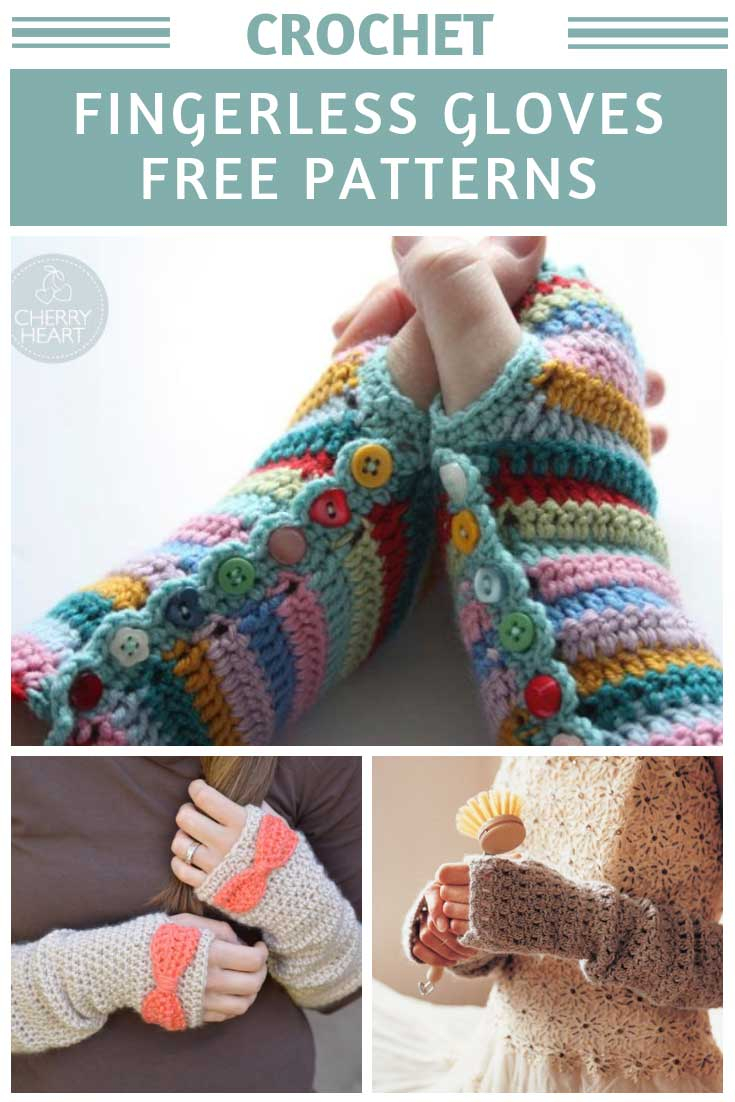 Crochet Fingerless Gloves Pattern Free Fingerless Glove Crochet Patterns Keep Your Wrists Cozy