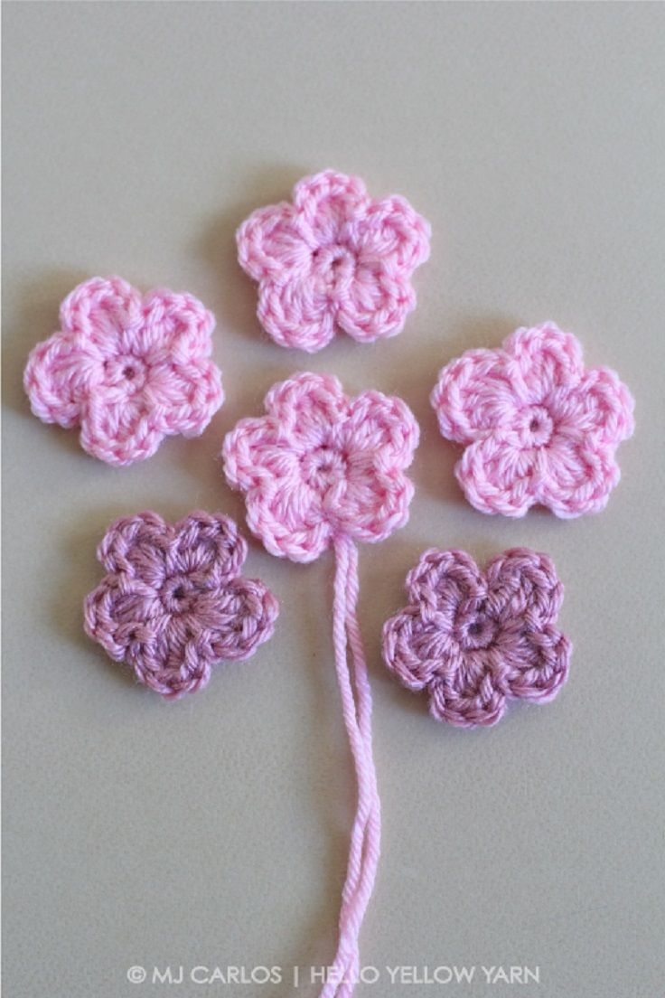 Crochet Flowers Pattern Simple Crochet Flower Pattern And Tutorial 11 Easy And Simple Free