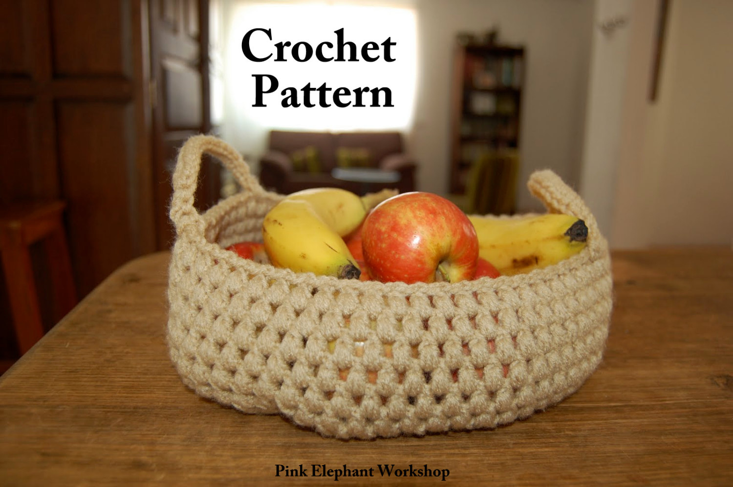 Crochet Fruit Basket Pattern Crochet Puff Basket Pattern On Luulla