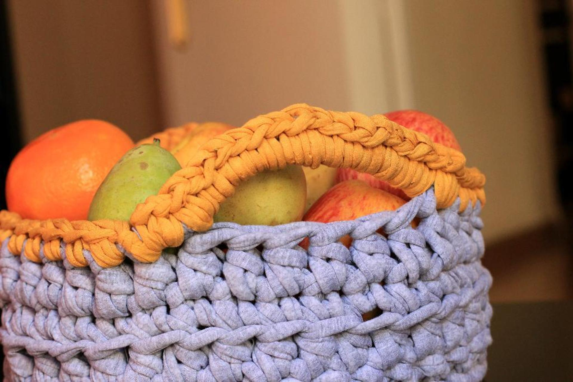Crochet Fruit Basket Pattern Free Crochet Basket Patterns To Organize Your Whole Home