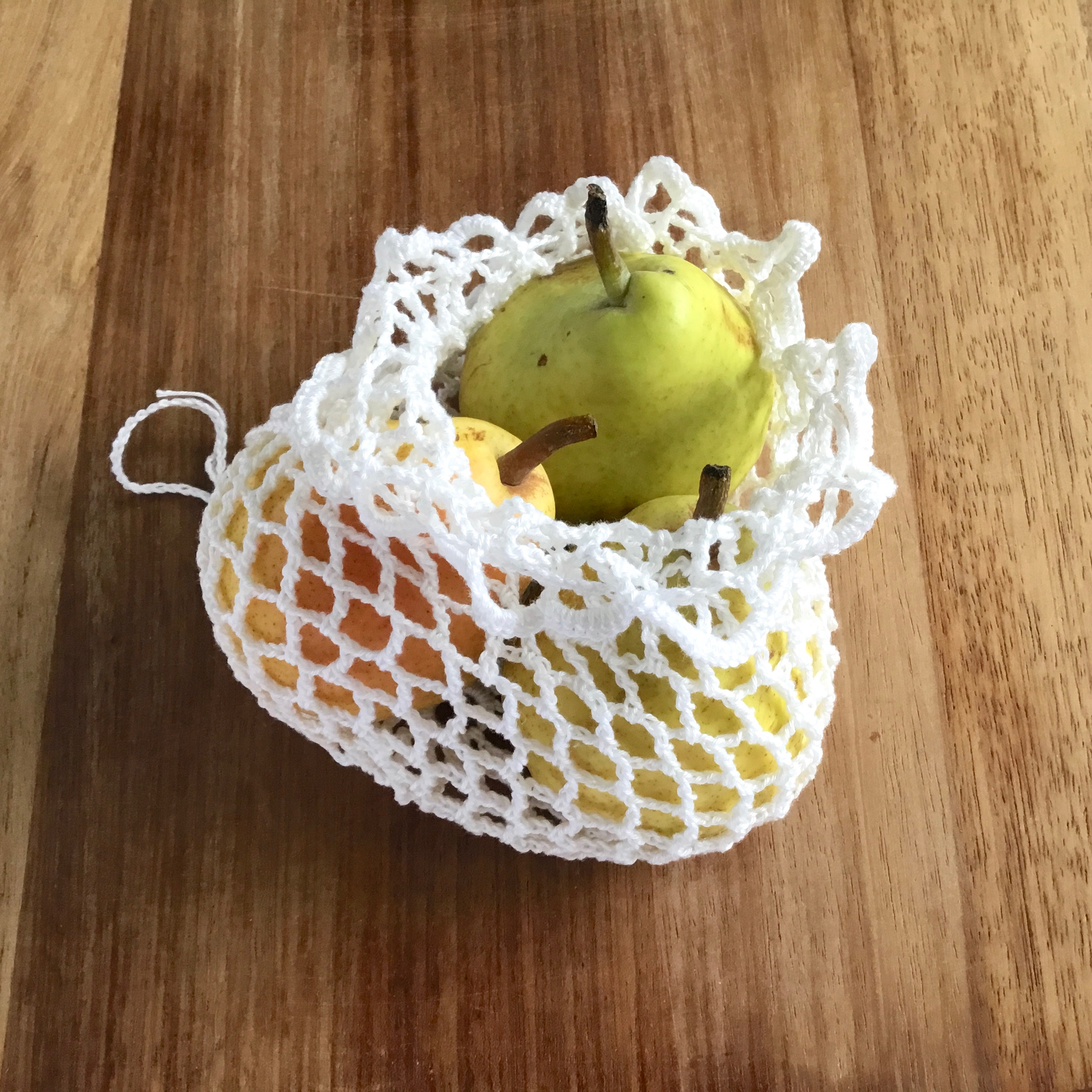 Crochet Fruit Basket Pattern Reusable Produce Bag Crochet Pattern Little Conkers