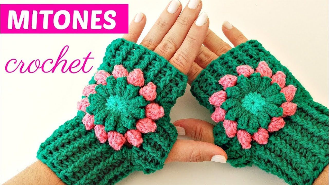 Crochet Gloves Pattern With Fingers Mittens Or Gloves Without Crocheted Finger Tutorial Step Step