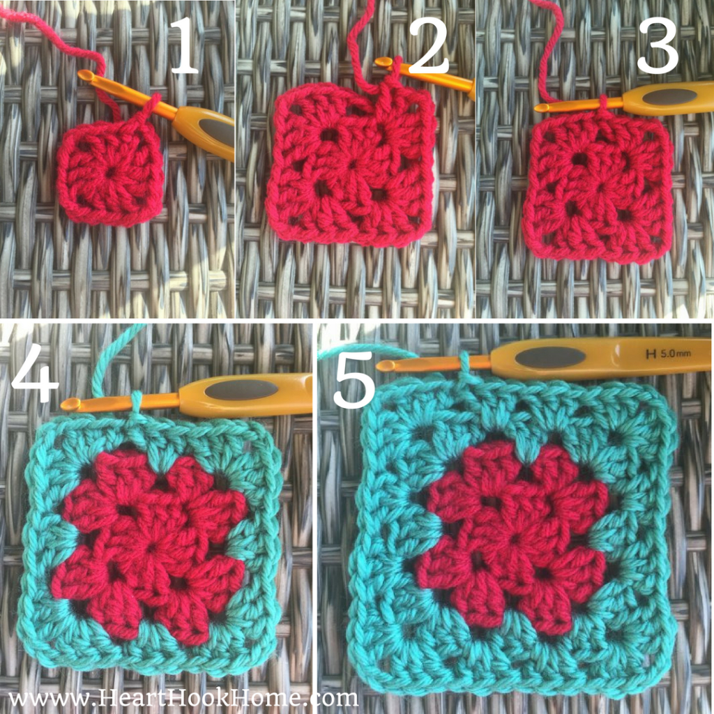 Crochet Granny Square Pattern How To Crochet A Classic Granny Square