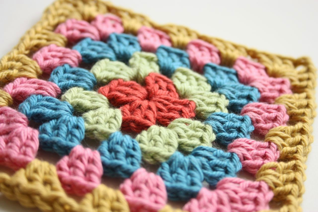 Crochet Granny Square Pattern My Grannie Square
