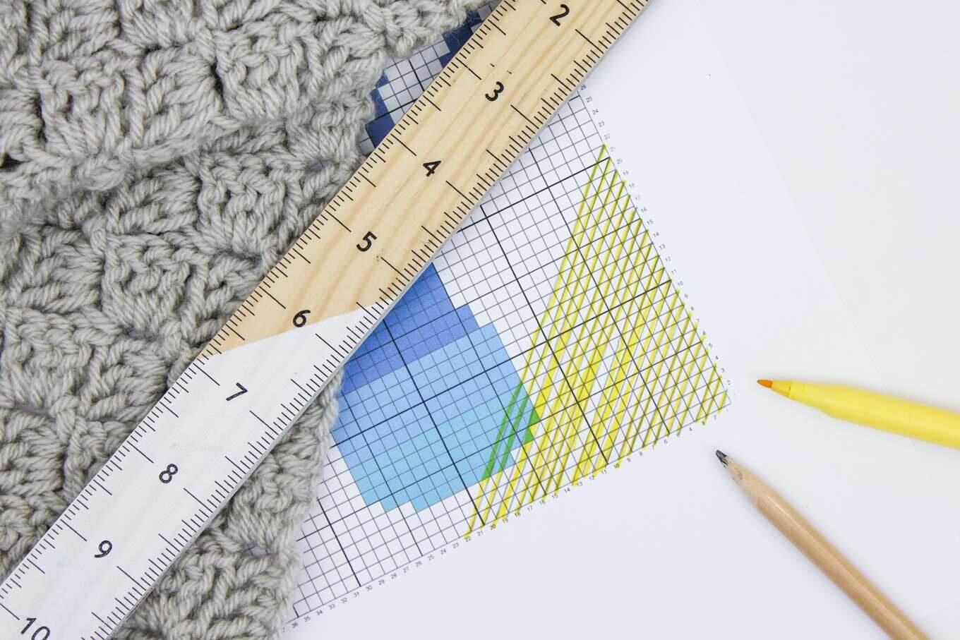 Crochet Graph Patterns How To Corner To Corner Crochet C2c For Beginners