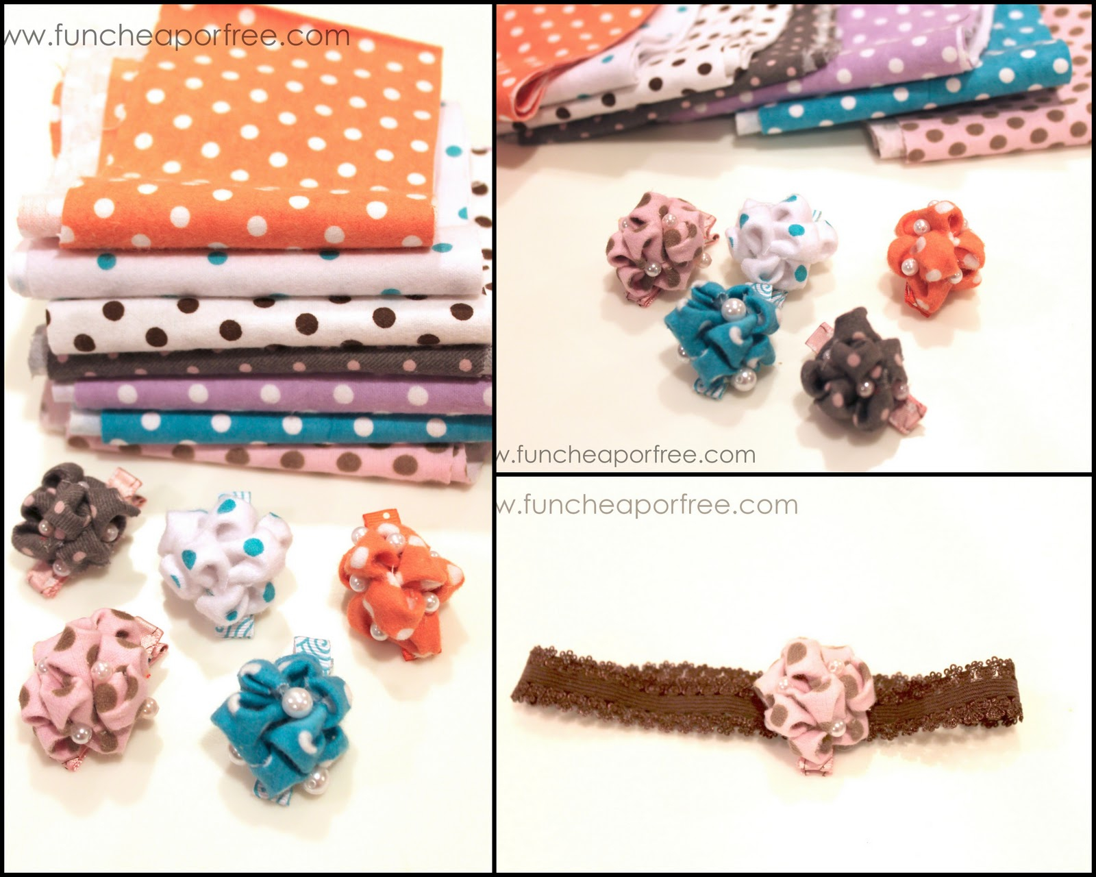 Crochet Hair Clip Patterns Free Bubble Flower Hair Clip Tutorial Fun Cheap Or Free