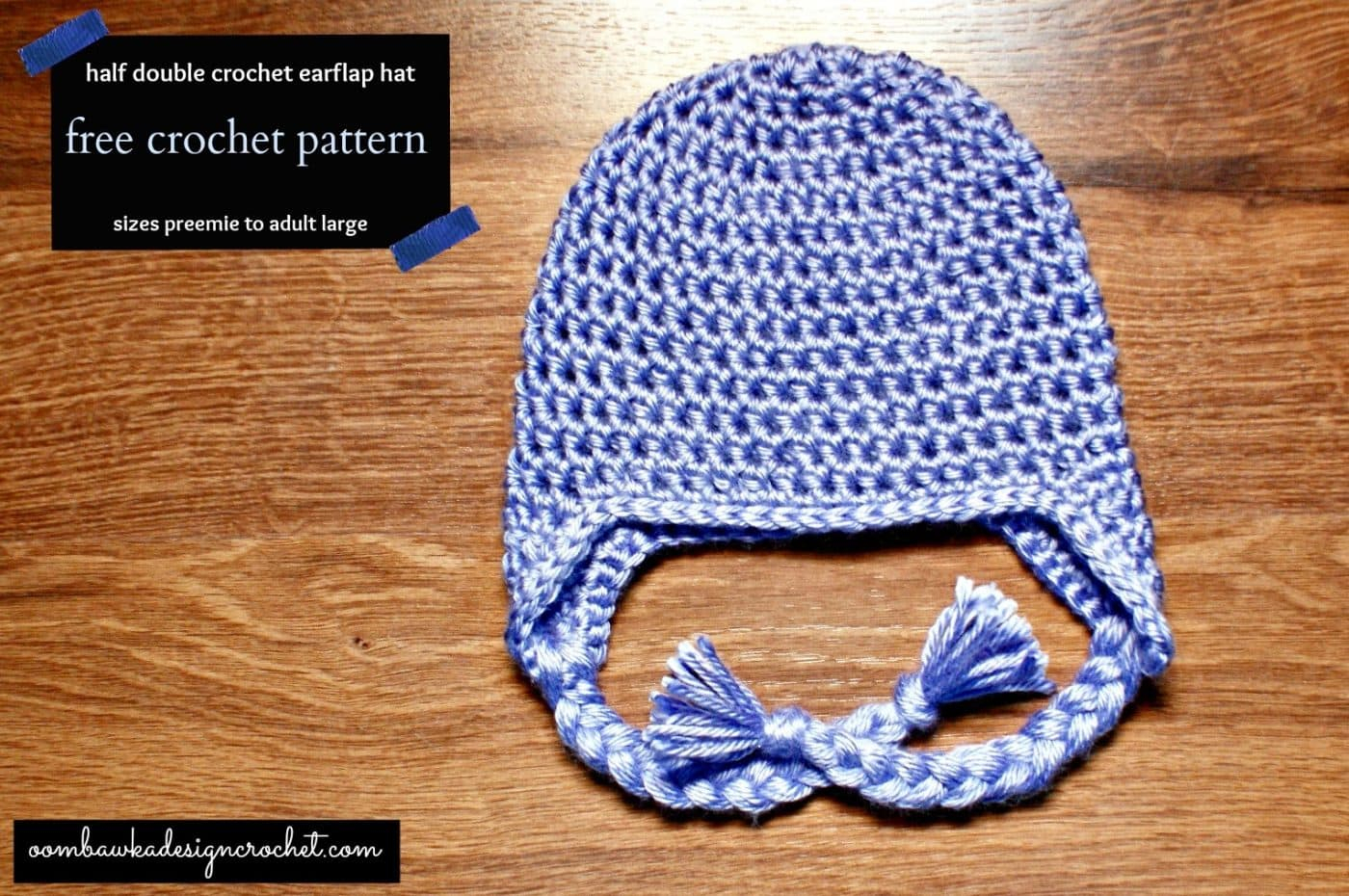 Crochet Hat With Ears Pattern Keep Your Ears Covered This Winter With This Simple Earflap Hat