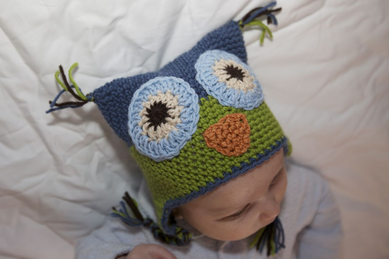 Crochet Hat With Ears Pattern Owl Ear Flap Hatcraftsmumship