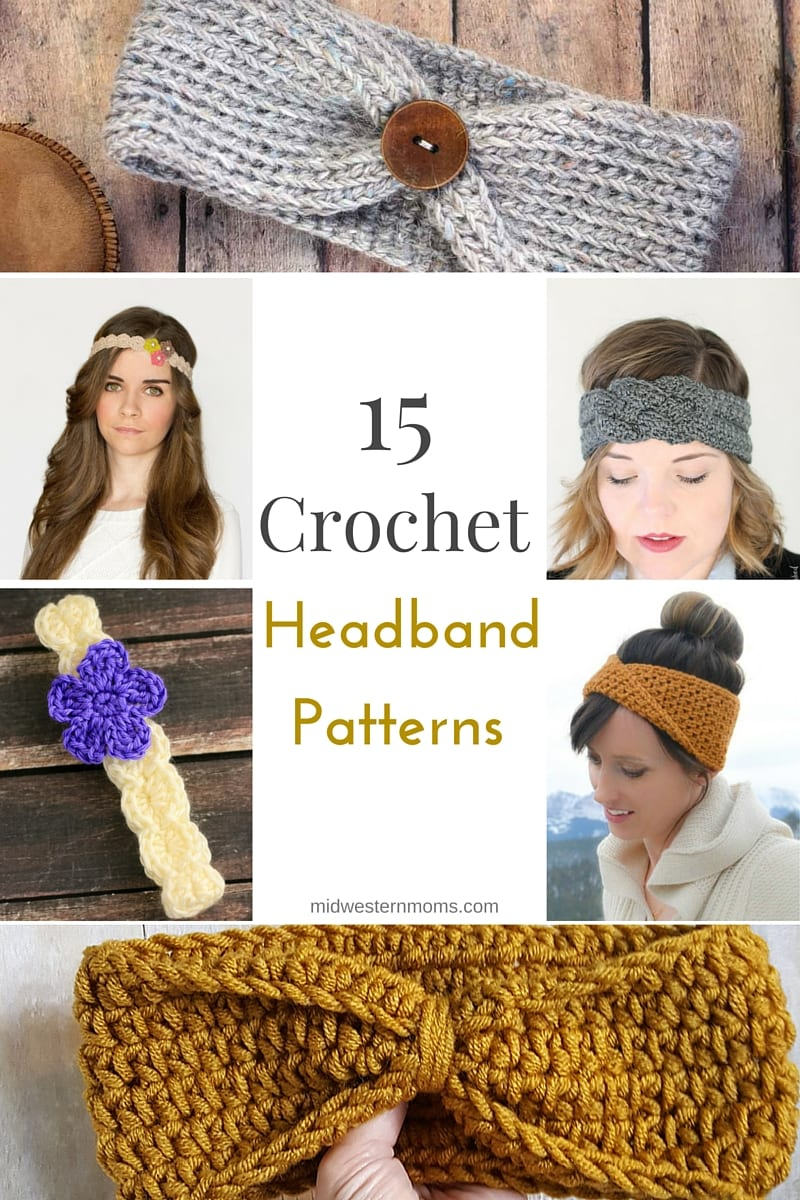 Crochet Headband With Flower Pattern Free Crochet Headband Patterns