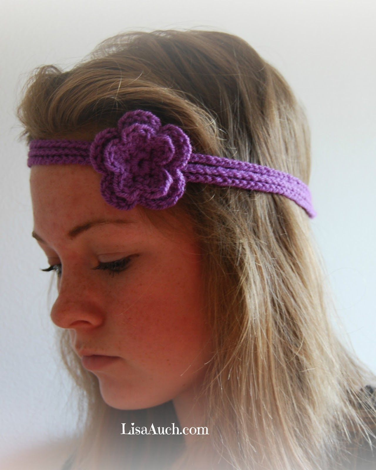 Crochet Headband With Flower Pattern Free Crochet Patterns And Designs Lisaauch How To Crochet A