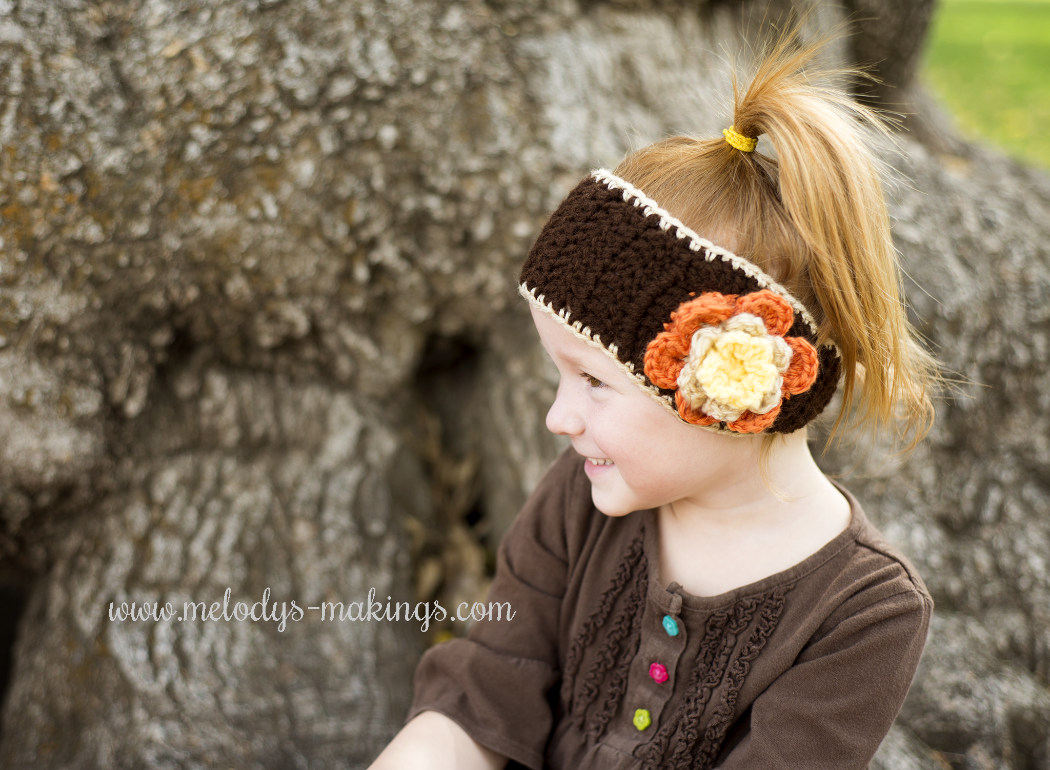 Crochet Headbands Ear Warmers Patterns Free Falling Flowers Ear Warmer Free Pattern Melodys Makings