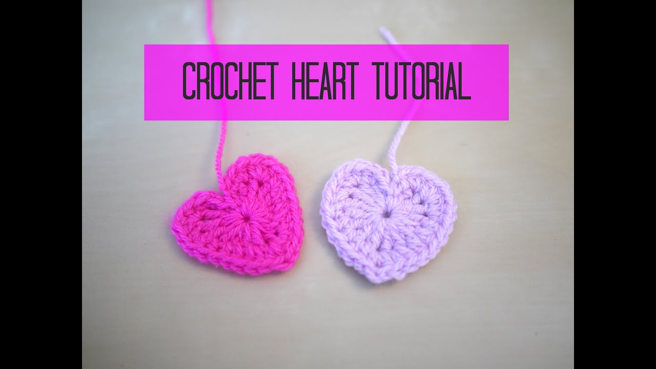 Crochet Heart Pattern Crochet Heart Tutorial Bella Coco Youtube