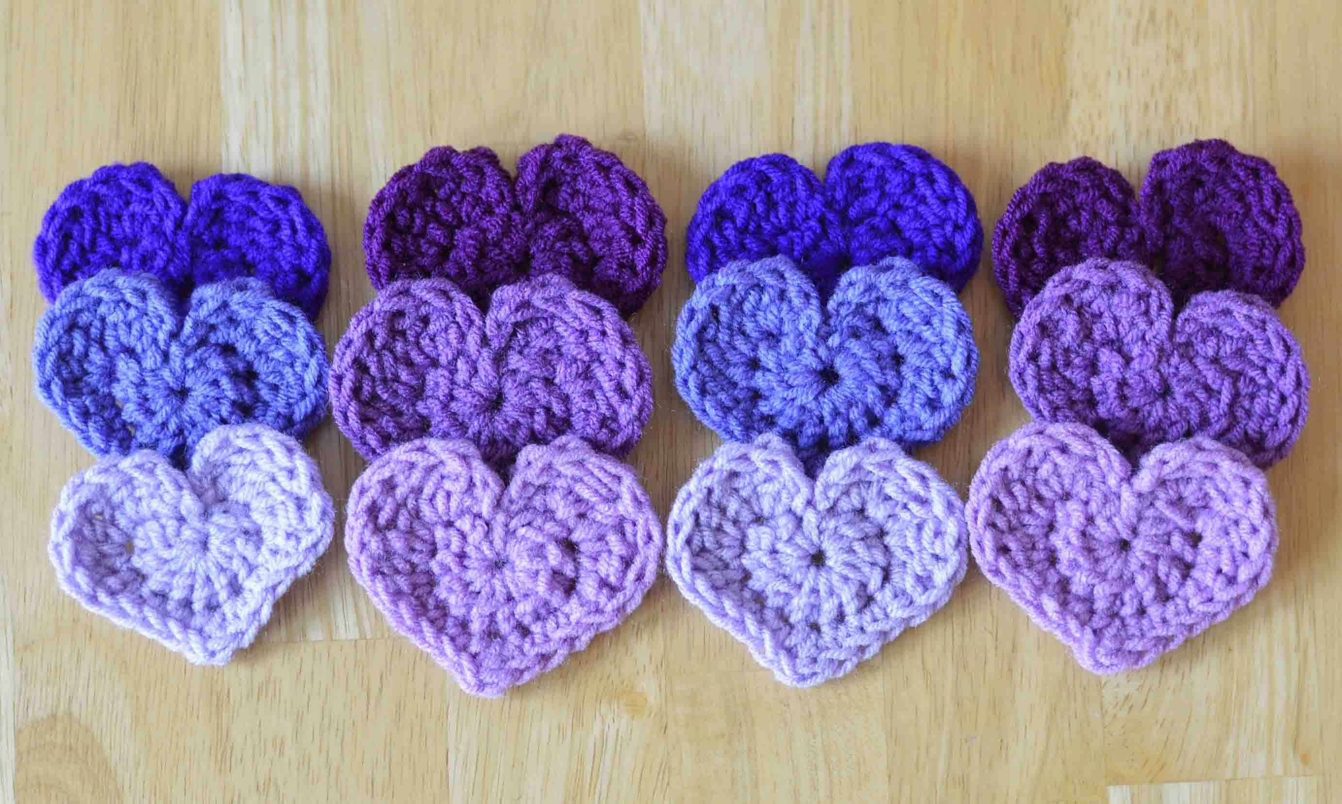 Crochet Heart Pattern The Easiest Heart Crochet Pattern Ever