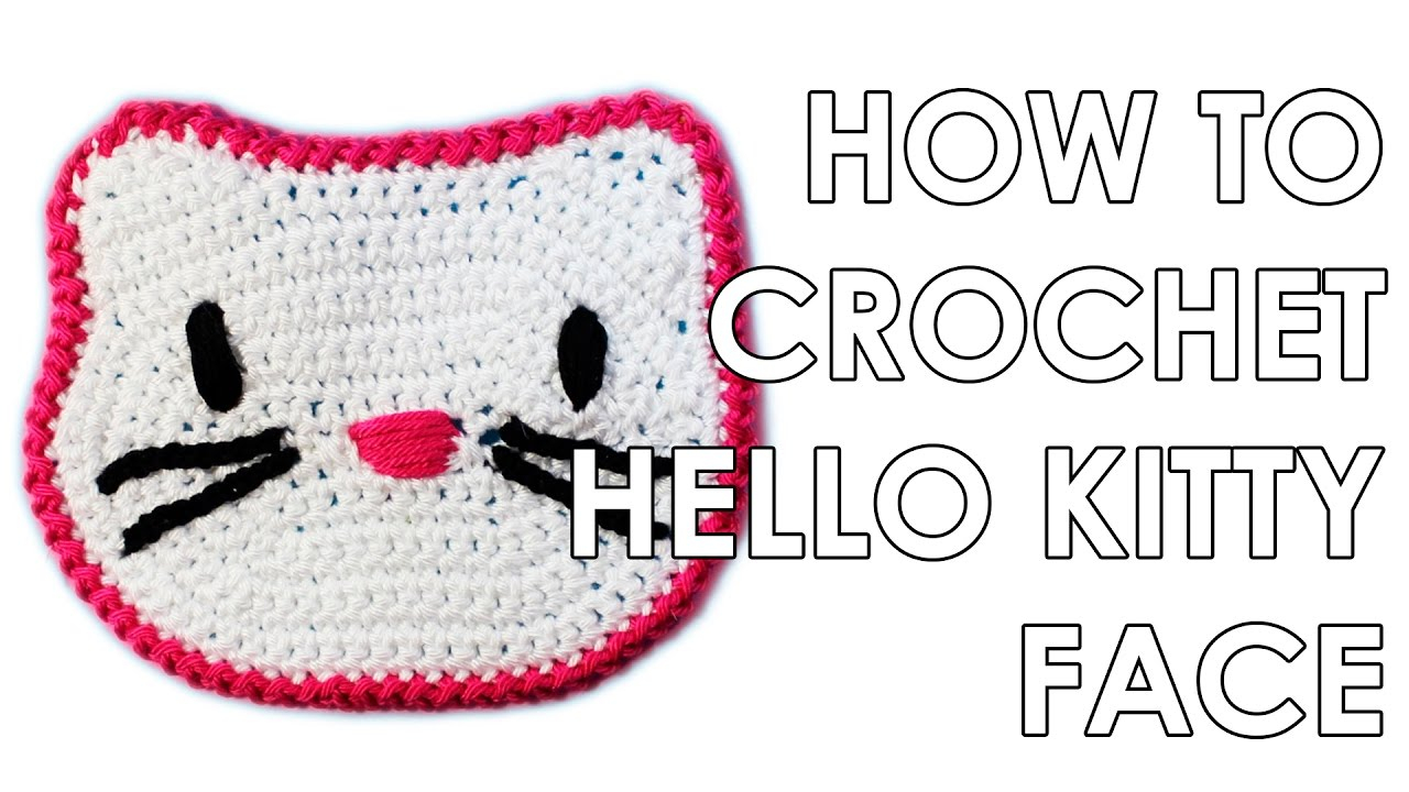 Crochet Hello Kitty Bow Pattern How To Crochet Kitty Free Pattern Wwwika Crochet Hellokitty Youtube