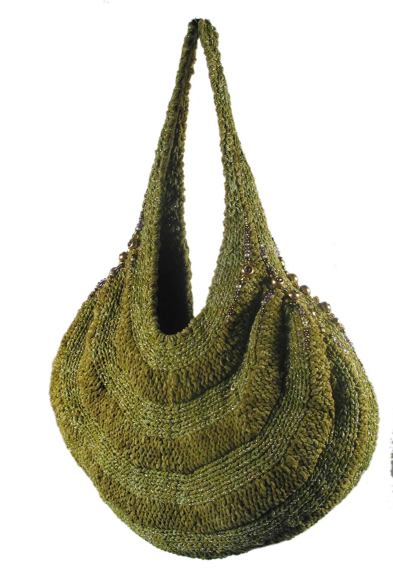 Crochet Hobo Bag Free Pattern Knit And Crochet Pattern Handy Hobo Handbags