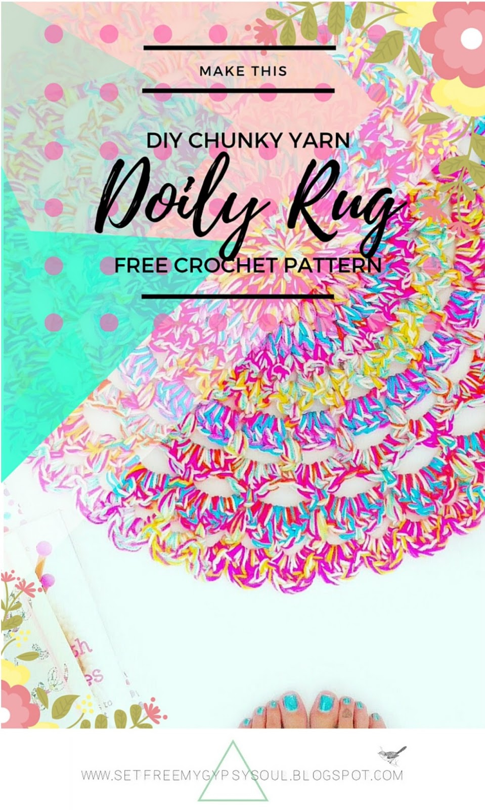Crochet Home Decor Free Patterns Set Free My Gypsy Soul A Crochet Craft Blog Unicorn Yarn Mandala