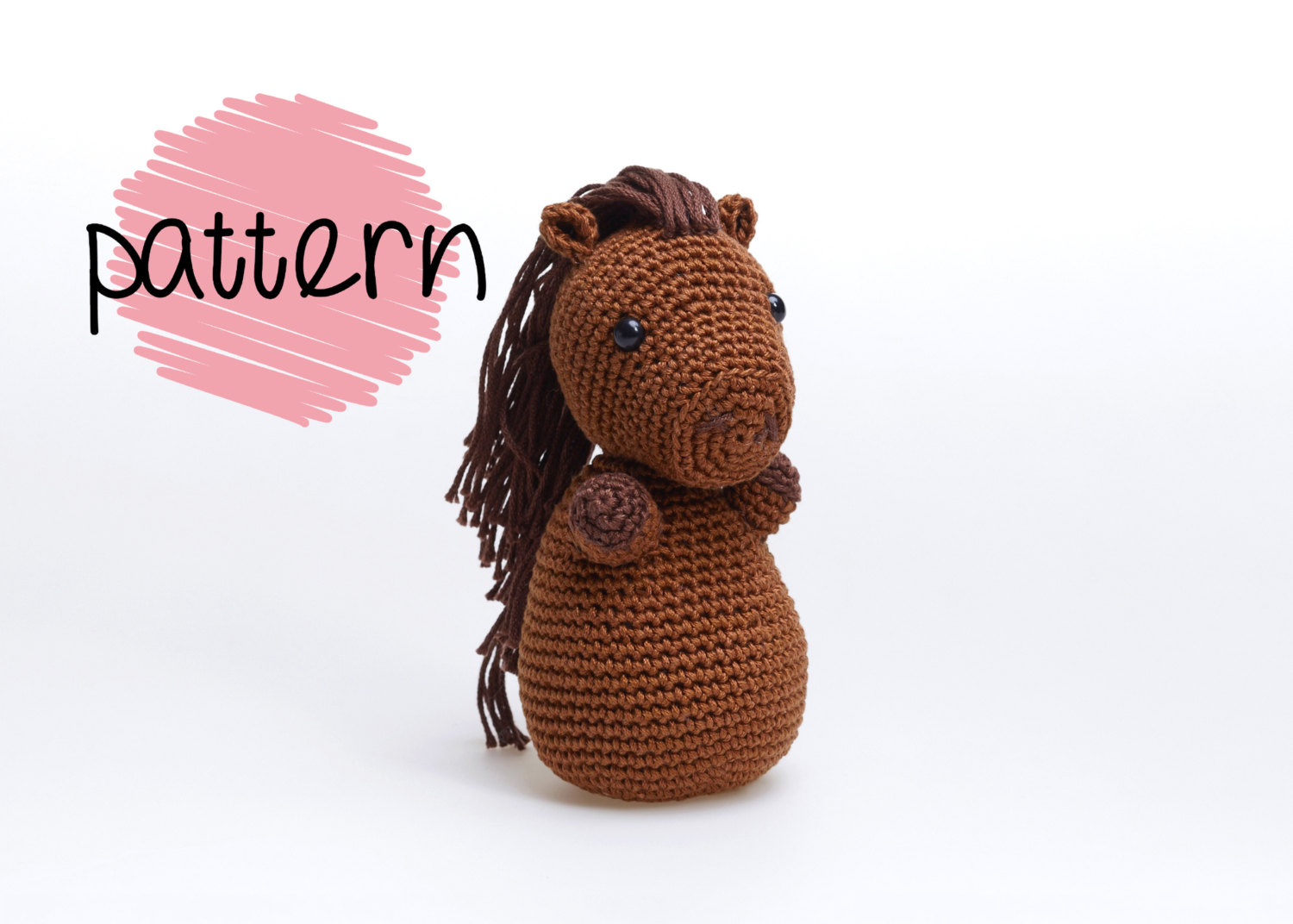 Crochet Horse Pattern Crochet Horse Pattern Horse Amigurumi Pattern Amigurumi Etsy
