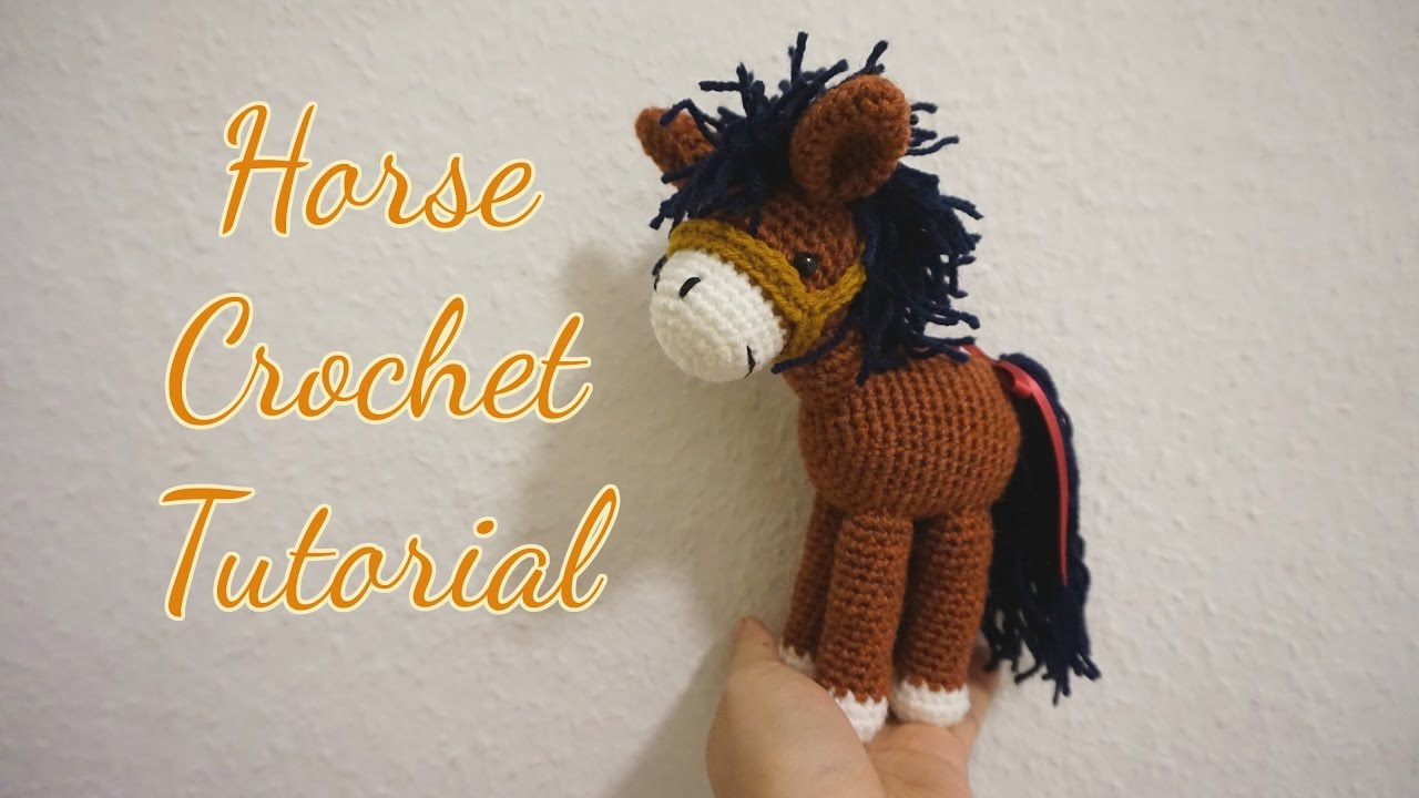 Crochet Horse Pattern How To Crochet Horse Youtube