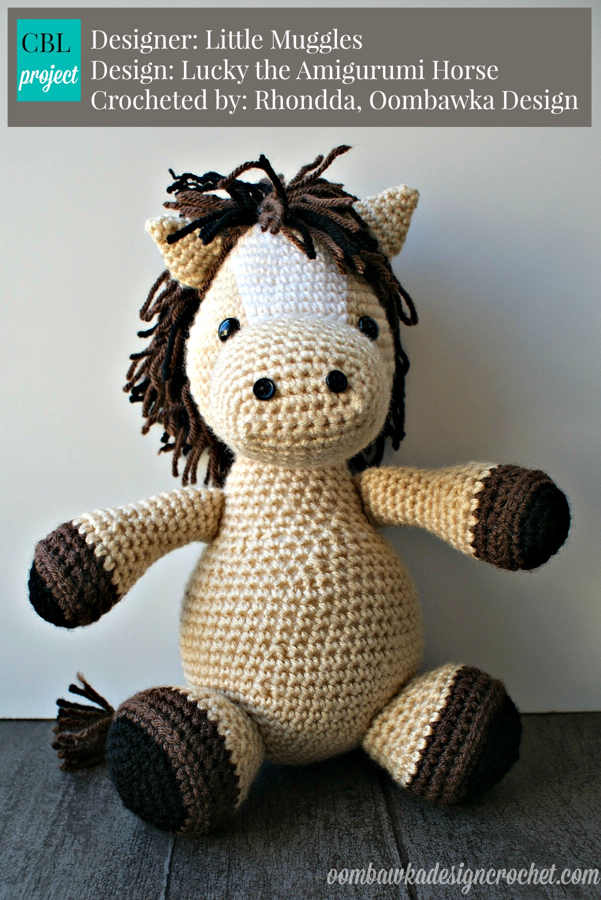 Crochet Horse Pattern Lucky The Amigurumi Horse Oombawka Design Crochet