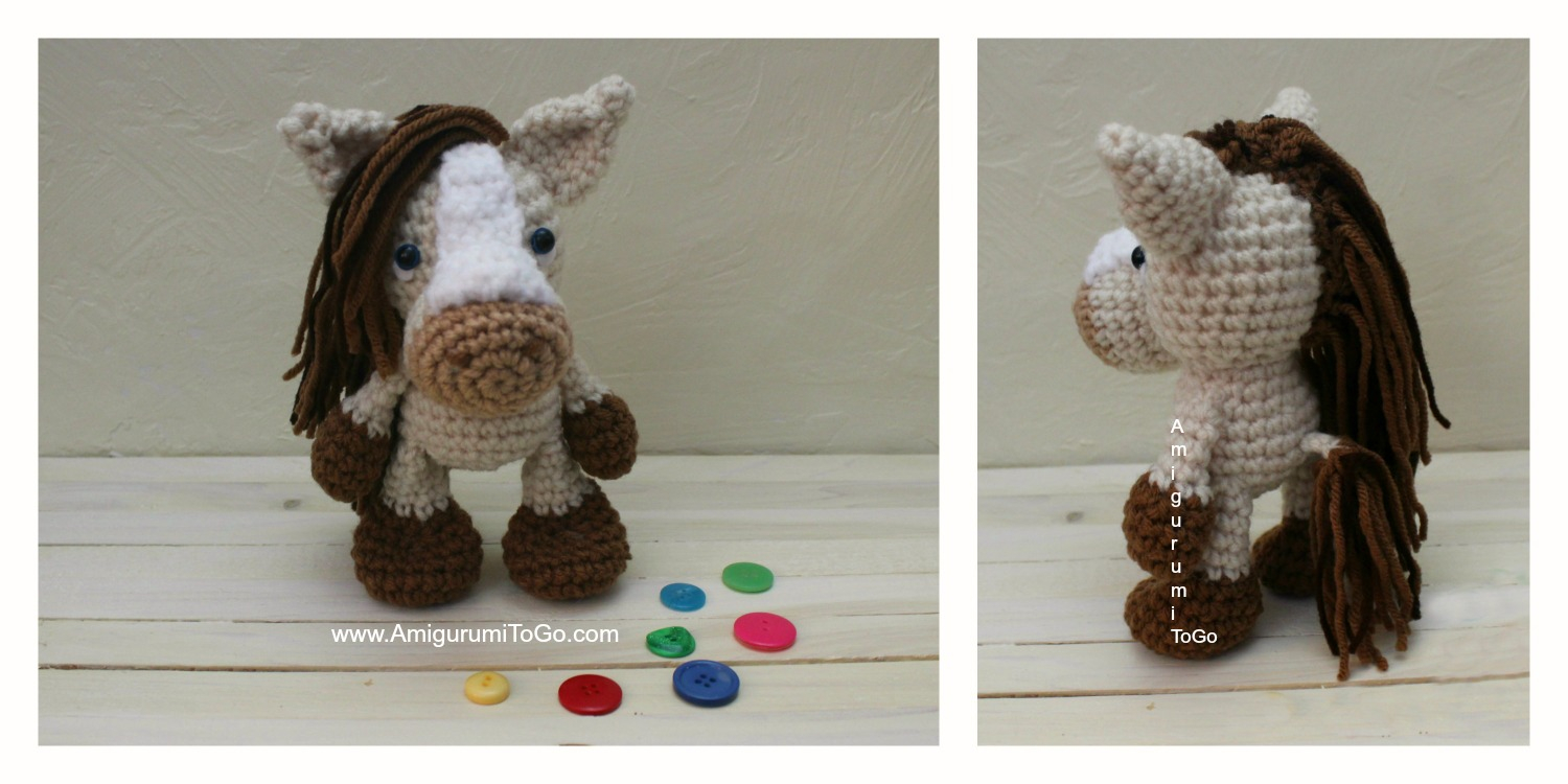 Crochet Horse Pattern Smores The Horse Amigurumi To Go