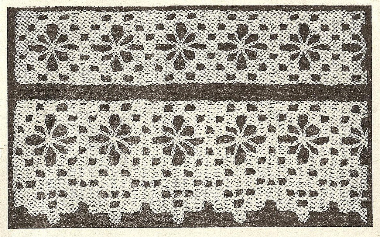Crochet Lace Patterns Little Grey Bungalow Crochet Lace And Insertion From 1948