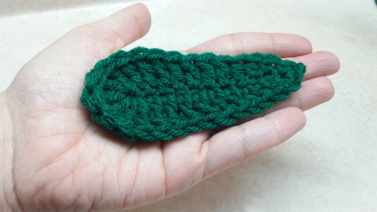 Crochet Leaf Pattern Video Crochet How To Crochet Quick And Easy Leaf Tutorial 167 Learn