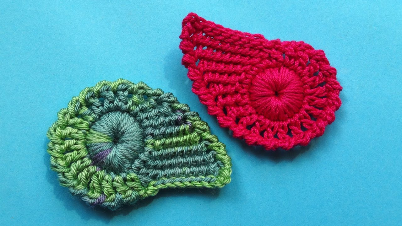 Crochet Leaf Pattern Video Crochet Leaf Pattern 335