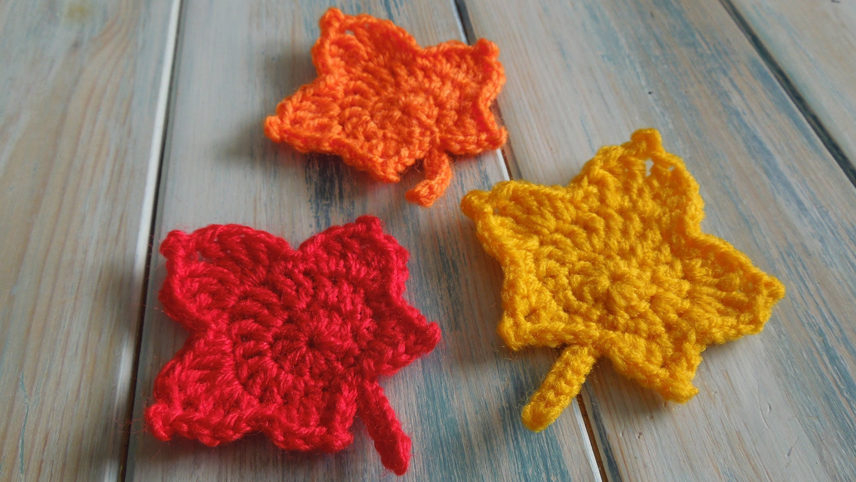 Crochet Leaf Pattern Video This Video Is An Extra Special Crochet Tutorial For My Canadian