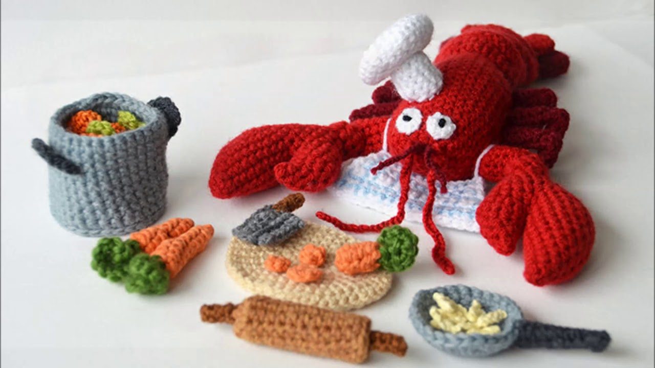Crochet Lobster Pattern Amazing Crochet Lobster Youtube