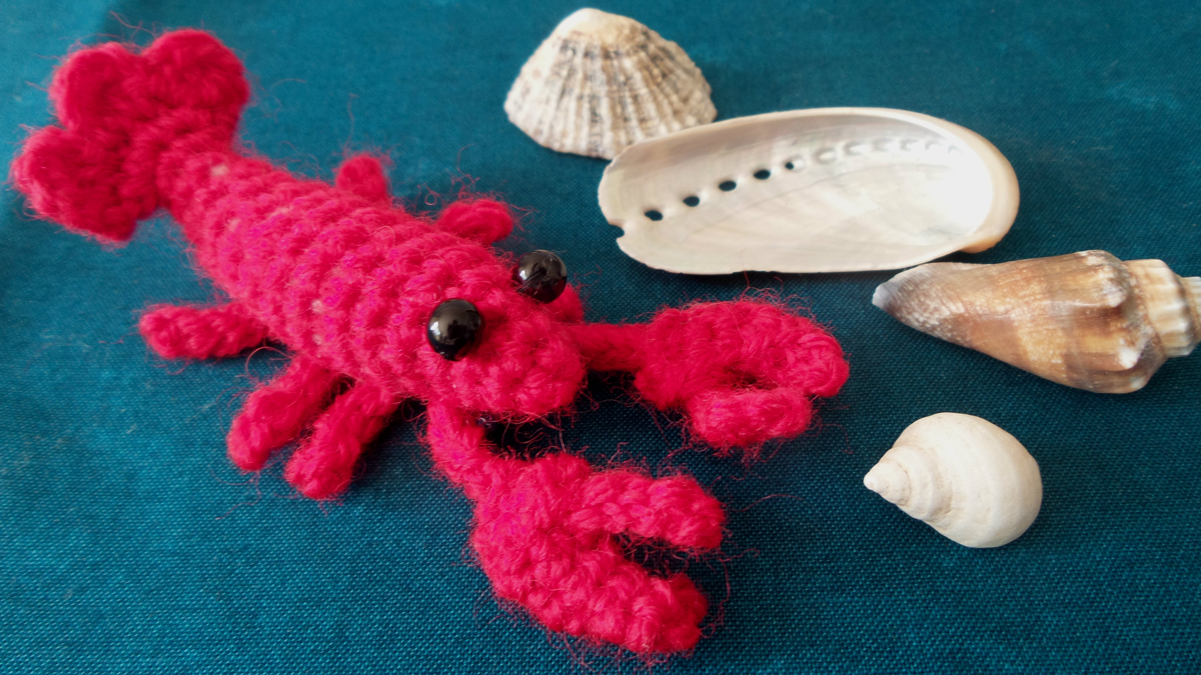 Crochet Lobster Pattern Top Shells Uk City Crafter