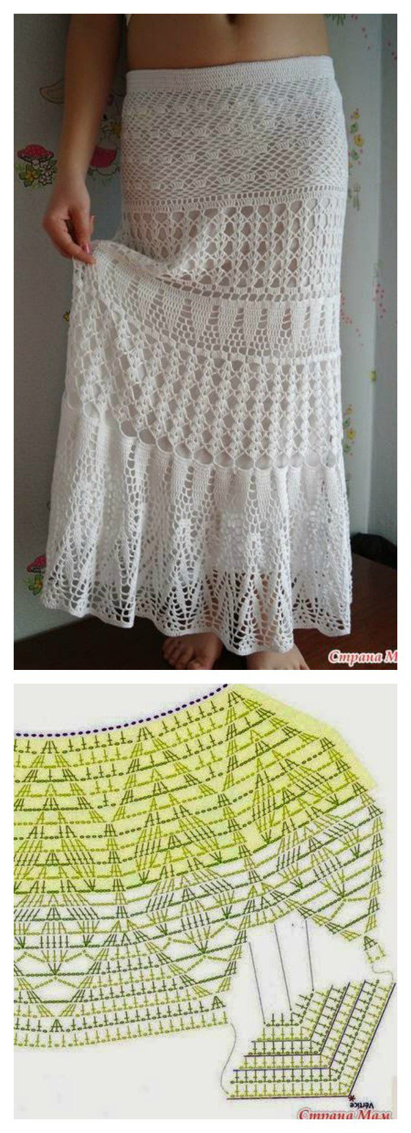 Crochet Maxi Skirt Pattern Crochet Skirts Free Patterns