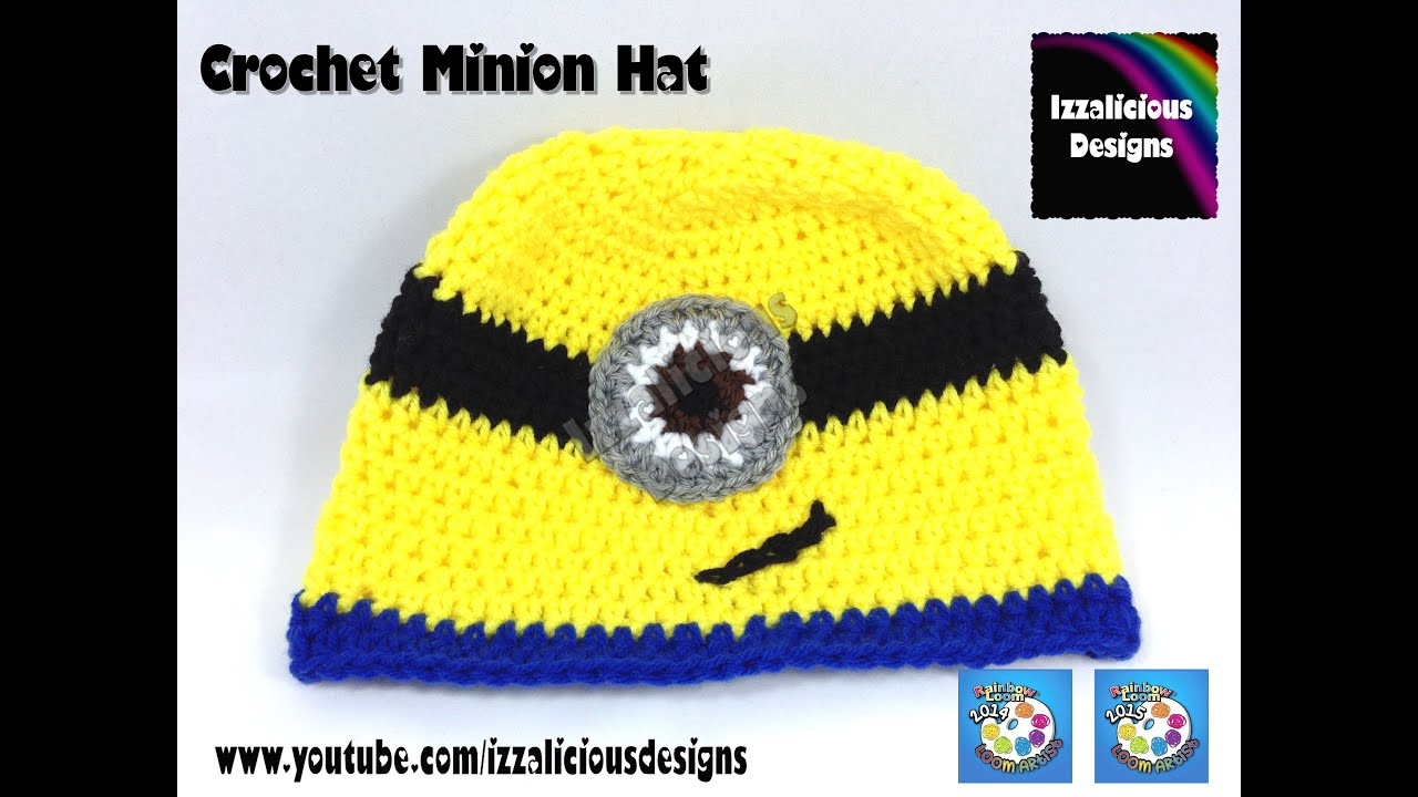 Crochet Minion Hat Pattern Crochet Minion Hat Youtube