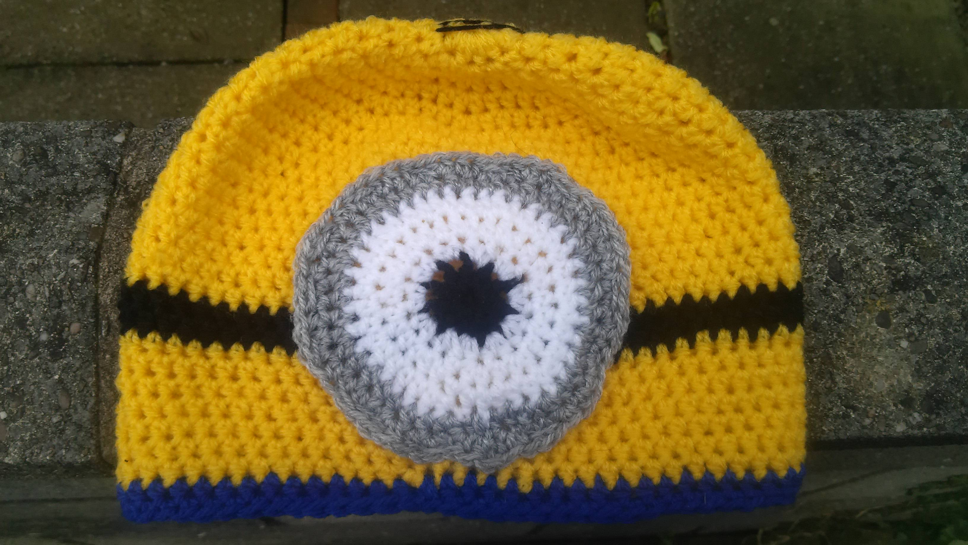 Crochet Minion Hat Pattern Hat Inspired Minions New Free Tutorial From Ukcrochetpatterns