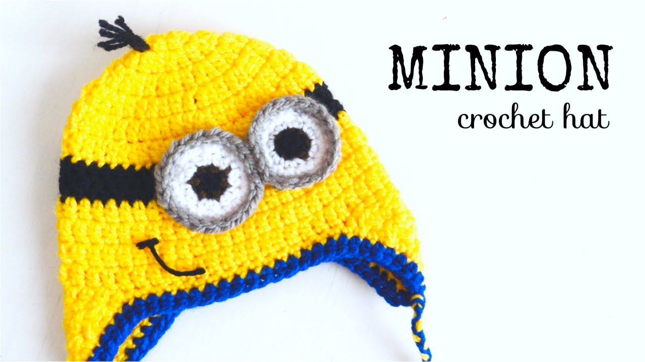 Crochet Minion Hat Pattern How To Crochet Minion Hat All Sizes Crochet Lovers Youtube