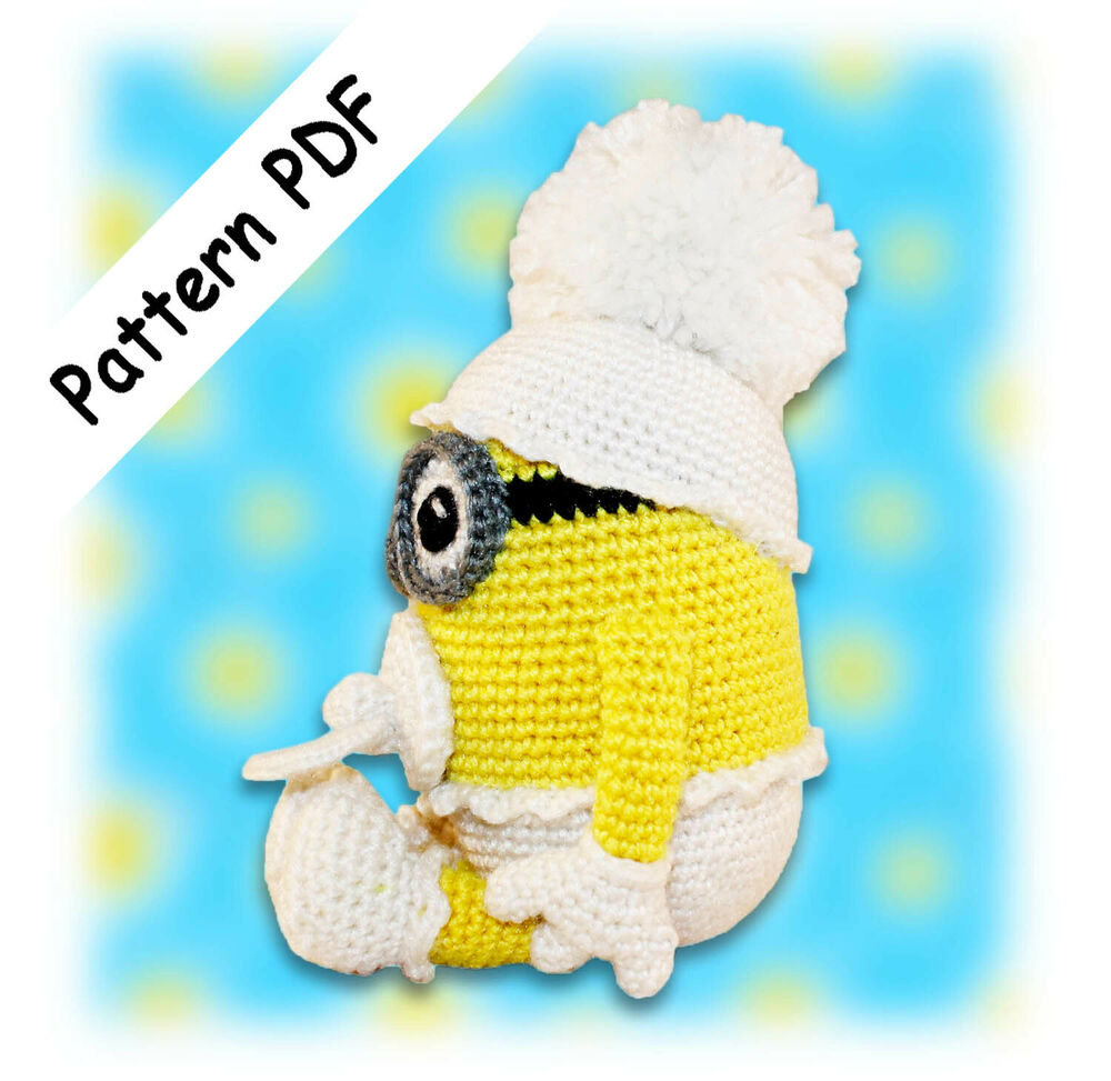 Crochet Minion Pattern Ba Minion Crochet Pattern Pdf Read Description Ebay