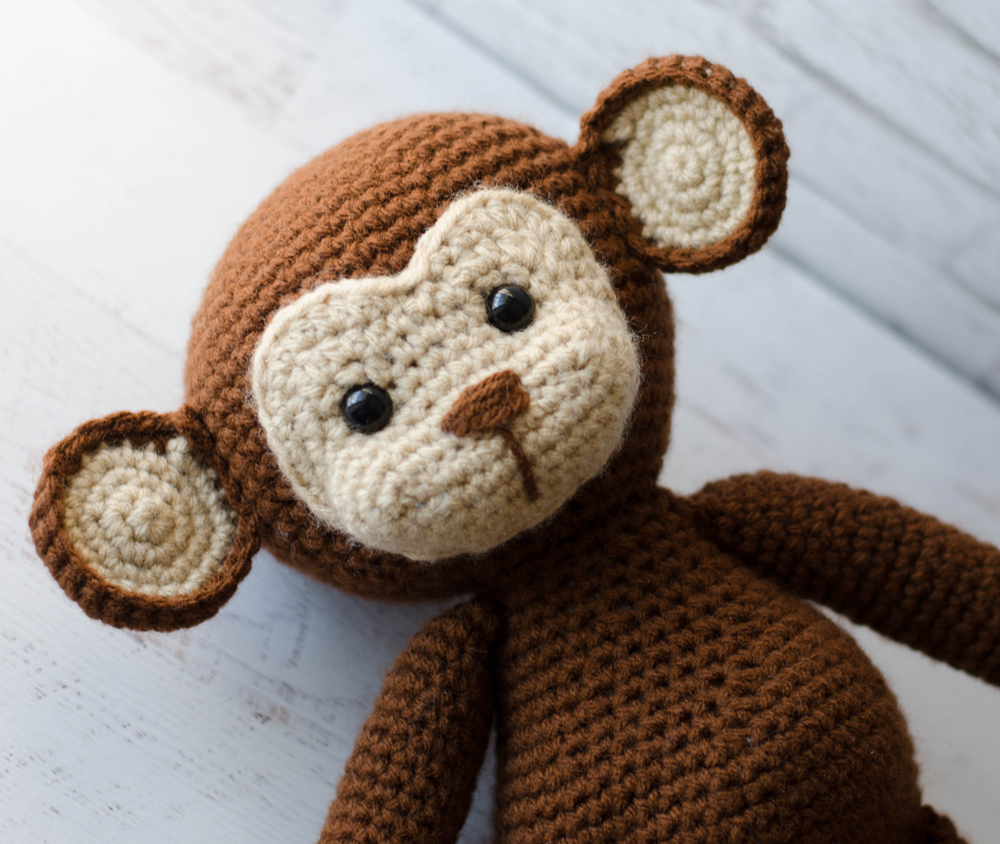 Crochet Monkey Blanket Pattern Meet Michael The Monkey Crochet 365 Knit Too